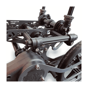 Communication aid mounting brackets fitted to a wheelchair for attaching assistive devices