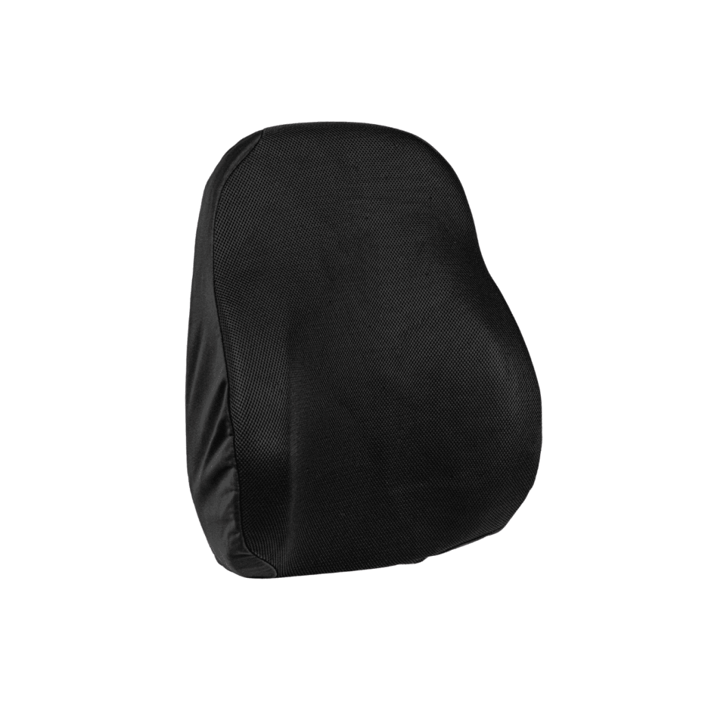 Supportive Back Support Supportive back support with contoured structure designed to improve posture and trunk stability in specialist seating