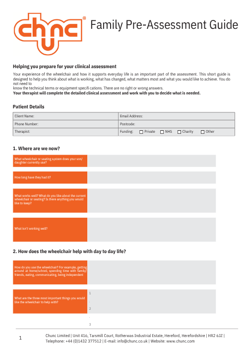 family pre assessment guide family pre assessment guide