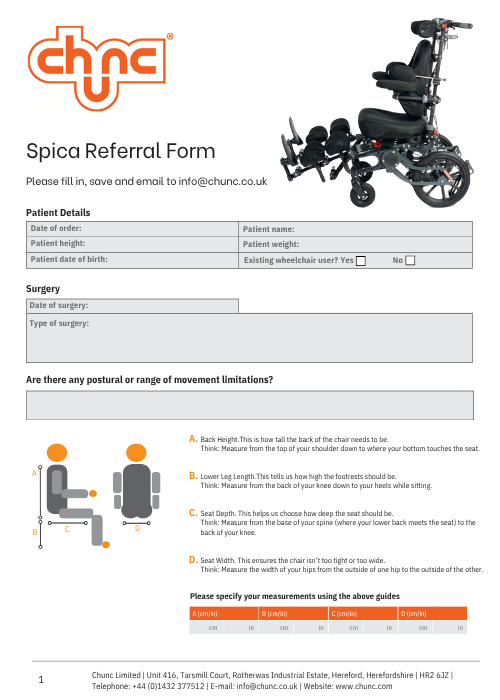 spica referral form new spica referral form new